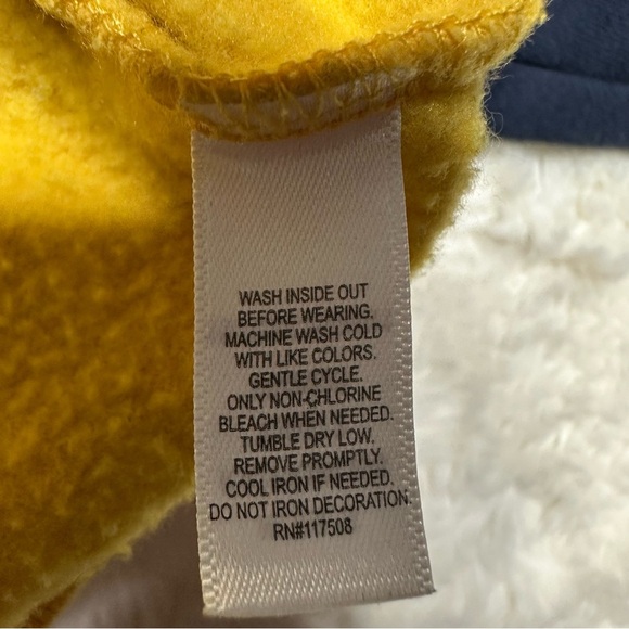 Jumping Beans Hoodie Pokémon Yellow & Grey Size 6 - Picture 6 of 16